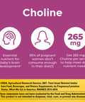 Nature Made Prenatal Vitamin Softgels + Choline Capsules Folic Acid + Dha + Choline 60 Prenatal Vitamins For Women 60 Choline Supplements Capsules 60 Day Supply