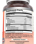 Amazing Nutrition Omega Wild Alaskan Salmon Oil 2000mg Per Serving Softgels Supplement (180 | 2 Pack)
