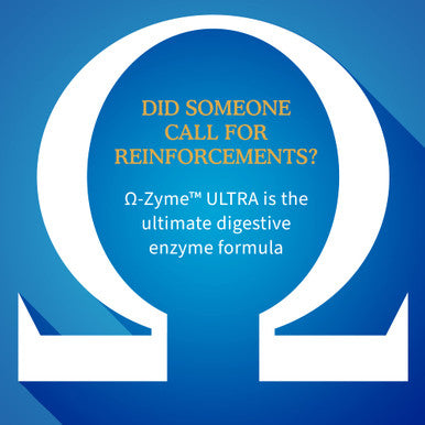 Garden of Life Vegetarian Digestive Supplement - Omega Zyme Ultra Enzyme Blend For Digestion Bloating Gas And Ibs 180 Capsules