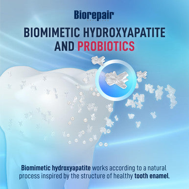 Biorepair Peribioma Pro - Hydroxyapatite Toothpaste For Daily Use Fluoride Toothpaste For Healthy Mouth & Gums Helps Prevents Plaque Formation Oral Care Adults & Kids Made In Italy 3.39 Oz