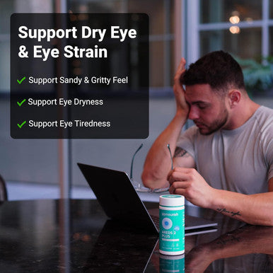 Upnourish Areds 2+ - Advanced Eye Vitamin Supplement For Macular Health And Dry Eye - Lutein, Zeaxanthin, Saffron, Astaxanthin & Dha - Supports Eye Strain, Pressure, Night Vision - 120 Softgels