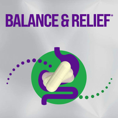 Culturelle Total Balance Dual Action Probiotic Helps Ease Occasional Constipation to Restore Regularity for Digestive and Immune Support 1 Easy Convenient Capsule Per Day 30 CT