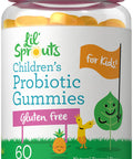 Children'S Probiotic | 60 Gummies | Natural Tropical Flavor | Vegan, Non-Gmo & Gluten Free Supplement | By Lil' Sprouts