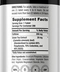 Horbaach Caffeine Pills 200 Tablets 200Mg