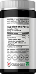Horbaach Caffeine Pills 200 Tablets 200Mg