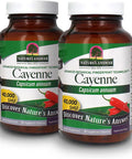 Nature'S Answer Cayenne Pepper Powder Capsule Supplement 90-Count
