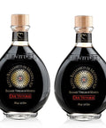 Due Vittorie Oro Gold, Barrel Aged Balsamic Vinegar of Modena IGP with Built in Pourer, All-Natural, Extra Dense Premium Vinegar Aceto Balsamico di Modena IGP Italy - 8.45fl oz / 250ml - Pack of 2