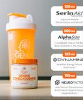 Genius Consciousness, Super Nootropic Brain Supplement Powder, Watermelon - Boost Focus, Cognitive Function, Concentration & Memory Booster - Alpha GPC & Lions Mane Mushroom for Neuro Energy & IQ
