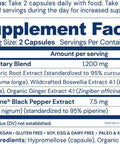 Bodyhealth Inflam Relief, Joint Supplement, Relief For Back, Knees, Hands, With Turmeric, Boswellia, Ginger, All Natural, Non-Gmo, Gluten (90 Capsules)