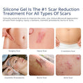 100% Silicone Scar Gel Scar Cream - Advanced Scar Gel For Surgical Scars, C-Section, Stretch Marks, Acne, Injury, Burns, Keloids, Old And Scars 1.06Oz(30G) (Maximum Strength 100% Silicone)