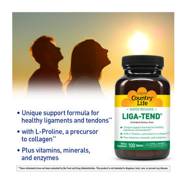 Country Life Unique Support Formula For Healthy Ligaments And Tendons