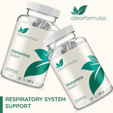 Histamine Guard Immune Support Supplement - Herbal Sinus Respiratory And Immunity Support Histamine Blocker With Stinging Nettle Vitamin C Bromelain And Quercetin Complex - Non-Drowsy (120 Capsules)