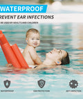 Lysian Ultra Soft Moldable Ear Plugs For Sleeping And Swimming Adults And Kids - Reusable Noise Cancelling Earplugs For Sound Blocking Snoring Study