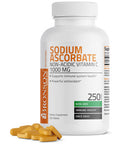 Sodium Ascorbate Non Acidic Vitamin C 1000 Mg Tablets - Gentle On The Stomach - Immune System Booster - Powerful Antioxidant - Non Gmo Vitamin C Supplement, 250 Count
