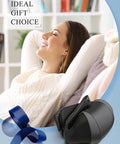 Back Neck Shoulder Massager With Heat, Shiatsu Electric Deep Tissue 3D Kneading Massagers For Relief On Waist, Leg, Calf, Foot Full Body Muscles, For Men Women Mom Dad (Black)