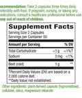 Nature's Way Beet Root, 1,000 mg per serving, 100 Vegetarian Capsules