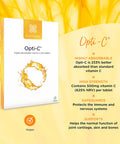 Healthspan Opti Vitamin C 500mg | 90 Tablets | 233% Better Absorbed Than Standard Vitamin C | Safeguards Immune Health & Nervous System | Support Energy Levels & Healthy Cartilage | Vegan