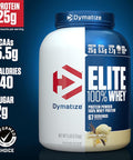 Dymatize Elite 100% Whey Protein Powder Vanilla 5lb