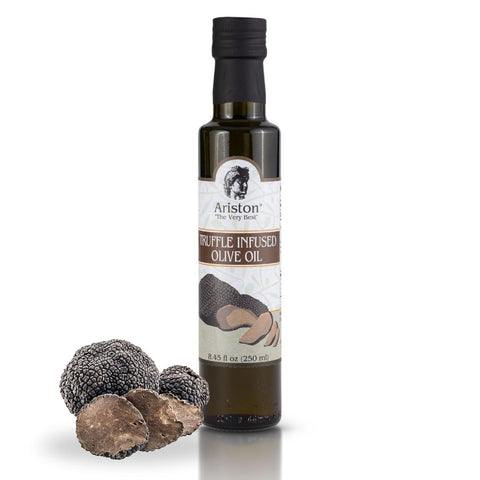 Ariston "The Very Best" Extra Virgin Olive Oil | Anti-Oxidant Rich, Cold Pressed, Premium Quality | Product of Greece (250ml) 8.45 fl oz, Tuscan Herbs