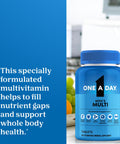 One A Day Multivitamin for Men Daily Mens Multivitamins with Vitamin D Zinc Folic Acid and B Vitamins Physical Energy Support 200 Count