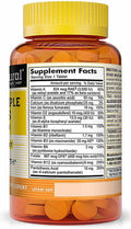 Mason Natural Daily Multiple Vitamins with Iron, Vitamins A, C, D, E, B1, B2, B3, B6, B12, Folate and Calcium for Overall Health, 365 Tablets