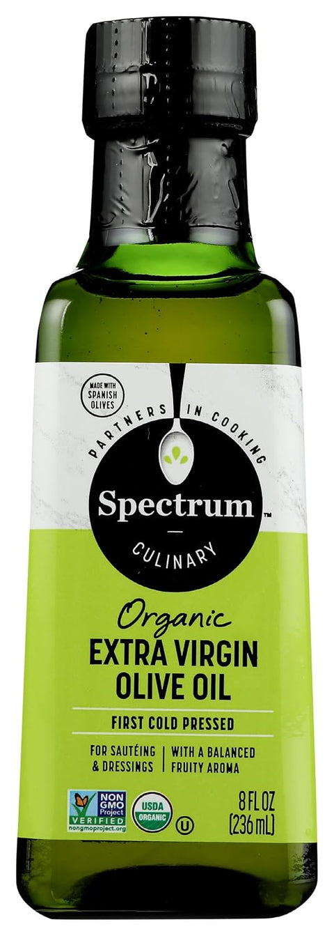 Spectrum Organic Olive Oil, Unrefined Extra Virgin, 25.4 Ounce