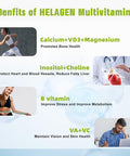Adult Multivitamin/Multimineral For Immune Health, Dietary Supplement For Energy, Brain, Eye Health With Vitamin A, C, D3, E, Calcium & More, Gluten Free, 75-Days Supply, 150 Tablets