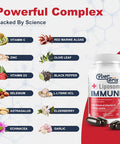 Liposomal Immune Support Supplement For Adults, Complex With L-Lysine 1,500Mg, Vitamins, Minerals & Herbal Extracts, Comprehensive Daily Wellness Blend For Men & Women - 240 Capsules