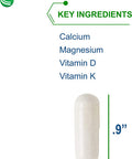 Nutra BioGenesis - Osteogenesis - Calcium, Magnesium, Vitamin D and Vitamin K for Bone Strength and Support - 120 Capsules