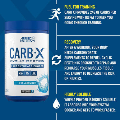 Applied Nutiriton Carb X 1.2kg Unflavoured