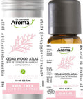 Le Comptoir Aroma Huile Essentielle Biologique De Bois De C Dre - 100% Biologique, Pure Et Naturelle. Made In France. Organic Essential Oil Of Cedar
