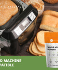 Kate Naturals Dry Whole Milk Powder For Baking And Coffee (12Oz) Dried Powdered Milk For Adults. Rbst-. Substitute For Liquid Milk. Milk Whole Powder For Milkshakes. Made In Usa.