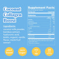 Golde - Collagen Boost Vegan Creamer - Vanilla Cream - Plant Based Collagen Supplement W/Hyaluronic Acid, Biotin, & Bamboo Extract - Supports Hair, Skin, & Nail Health - 30 Servings
