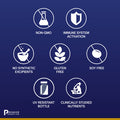 Premier Research Labs Nucleo Immune - Fermented Beta Glucan Supplement - Immune Support - With Turmeric, Prickly Pear & Lemon Pee