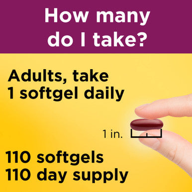 Nature Made Prenatal With Folic Acid + Dha Dietary Supplement For Daily Nutritional Support 110 Softgels 110 Day Supply
