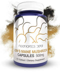 Nootropics Depot Lions Mane Mushroom Capsules | 8:1 ing Body Dual Extract | 500mg | 60 Count | Hericium erinaceus