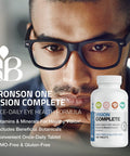 Bronson One Daily Vision Complete Eye Health Support Multivitamin Multimineral Supplement Formula, 180 Tablets