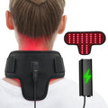 Rechargeable Red Light Therapy For Neck Portable Red Light Therapy Belt Neck Wrap Near Infrared Red Light Therapy For Body Pain Relief