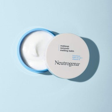 Neutrogena Makeup Remover Melting Balm to Oil with Vitamin E Gentle and Nourishing Makeup Removing Balm for Eye Lip or Face Makeup Travel Friendly for On the Go 2.0 oz