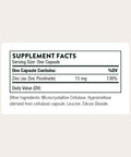 Thorne - Zinc Picolinate 15 Mg - Highly Absorbable Zinc Supplement - Supports Immune System Eye Skin & Reproductive Health - Third-Party Certified - Gluten Dairy & Soy-Free 60 Capsules