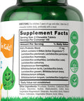 Probiotics For Kids | 200 Chewable Tablets | 6 Billion Cfus | Natural Raspberry Flavor | Non-Gmo, Gluten Free Probiotics For Chil