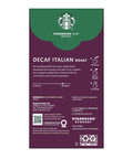 Starbucks VIA Instant Coffee Packets, Single Serve, Dark Roast Coffee, Decaf Italian Roast, 50 Packets