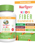 Maryruth'S Fiber Gummies For Kids 2 Month Supply Sugar Free Soluble Fiber Supplement Gut Health & Digestion Support 3G Fiber Per Gummy Vegan 60 Count