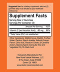 Vitamin C Gummies for Adults and Kids 80mg VIT C Per Serving as Ascorbic Acid Pectin Based Gummy Immune Support with No High Fructose Corn Syrup Gluten or Artificial Sweeteners 60 Gummies