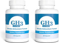 Nattura G-H3 Ultra Ultimate Antioxidant Formula - NEW Improved Anti-Aging Complex (Ginkgo Biloba R-Alpha Lipoic Acid Coenzyme Q10 Acetyl L-Carnitine Vitamin B6) - 60 Caps