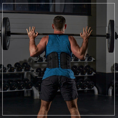 Curad Performance Series Ironman Back Support with Dual-Pulley System Universal Size 1 Count