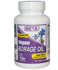 Deva Nutrition LLC - Vegan Borage Oil 500 mg 90 vcaps