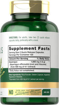 Carlyle Asparagus Supplement | 1600mg | 250 Powder Capsules | Non-GMO and Gluten Formula | High Potency Traditional Herb Extract