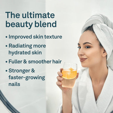 Organika Enhanced Collagen Pure Beauty - Combination Of Collagen, Hyaluronic Acid, Vitamin C, Zinc, And Silica- 200G