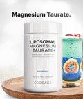 Codeage Liposomal Magnesium Taurate+ Supplement - Magnesium from Magnesium Taurate Vitamin B6 as Pyridoxal 5-Phosphate 2-Month Supply - Liposomal Delivery Vegan Non-GMO Gluten- 120 Capsules